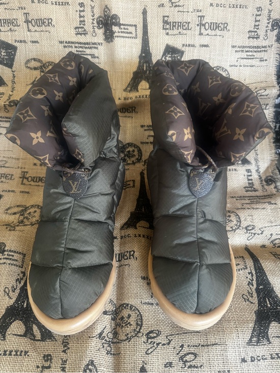 Louis Vuitton Shoes - Louis Vuitton Nylon Bootie Size 38
